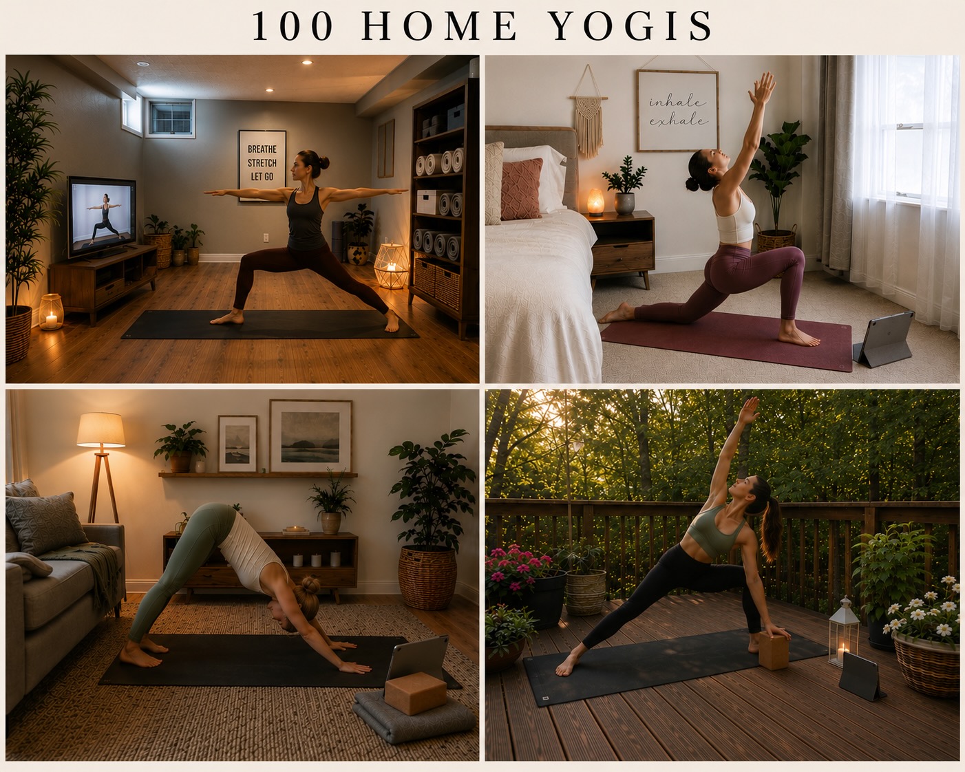 What 100 Home Yogis Had to Say About Their Home Practice